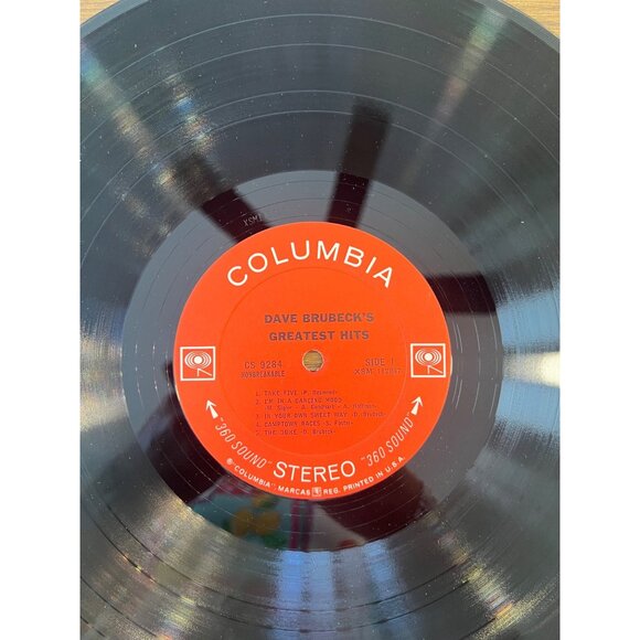 Dave Brubeck's Greatest Hits Vinyl Record -  Smooth Jazz CS 9284 - Picture 2 of 5